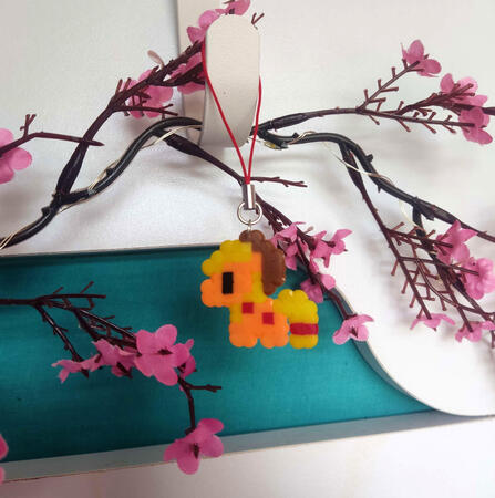 a micro-Applejack charm!