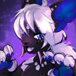 Satellite, the magpie lynx!